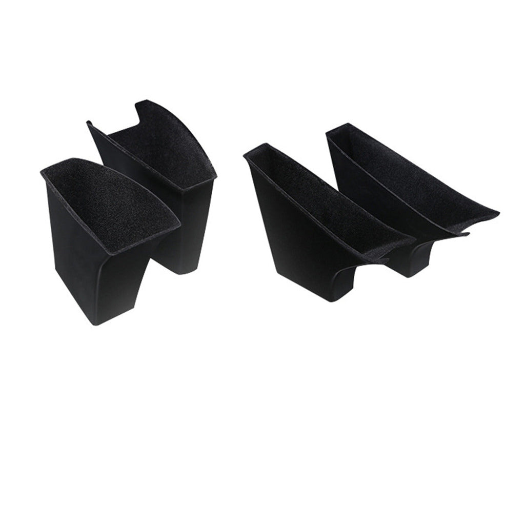 4pcs Door Handle Storage Box for Tesla Model 3/Y（ 2017-2023.10）