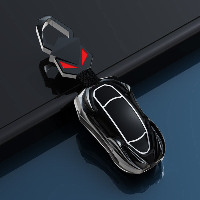 Tesla X Key Fob Cover With Aluminum Alloy Main image