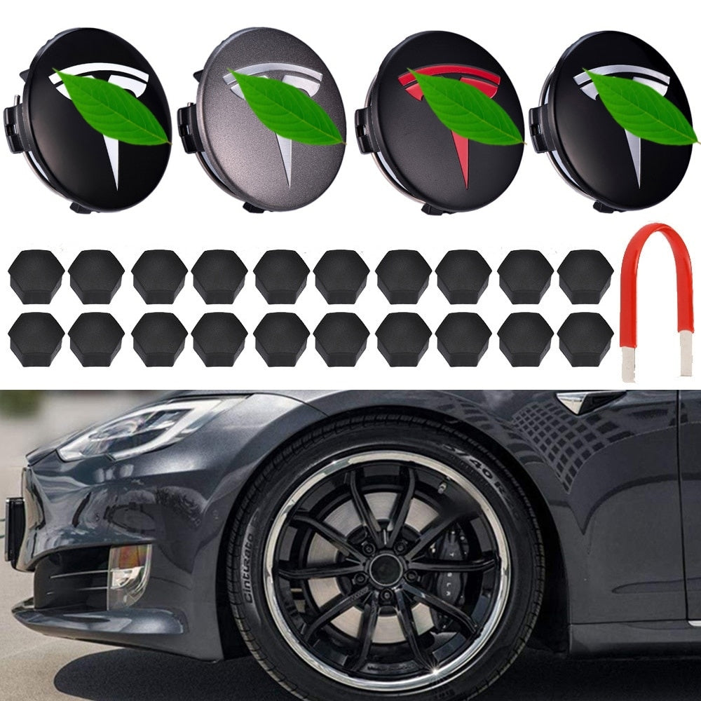 Aero Wheel Cap Kit for Tesla Model S/3/X/Y Secondary image