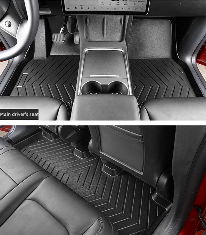 TPE All Weather Floor Mats for Tesla Model Y - Left rudder