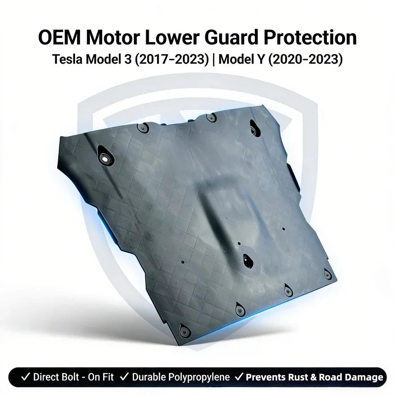 Front Bumper Motor Lower Guard for Tesla Model 3 / Y  (1499151-00-A) Secondary image