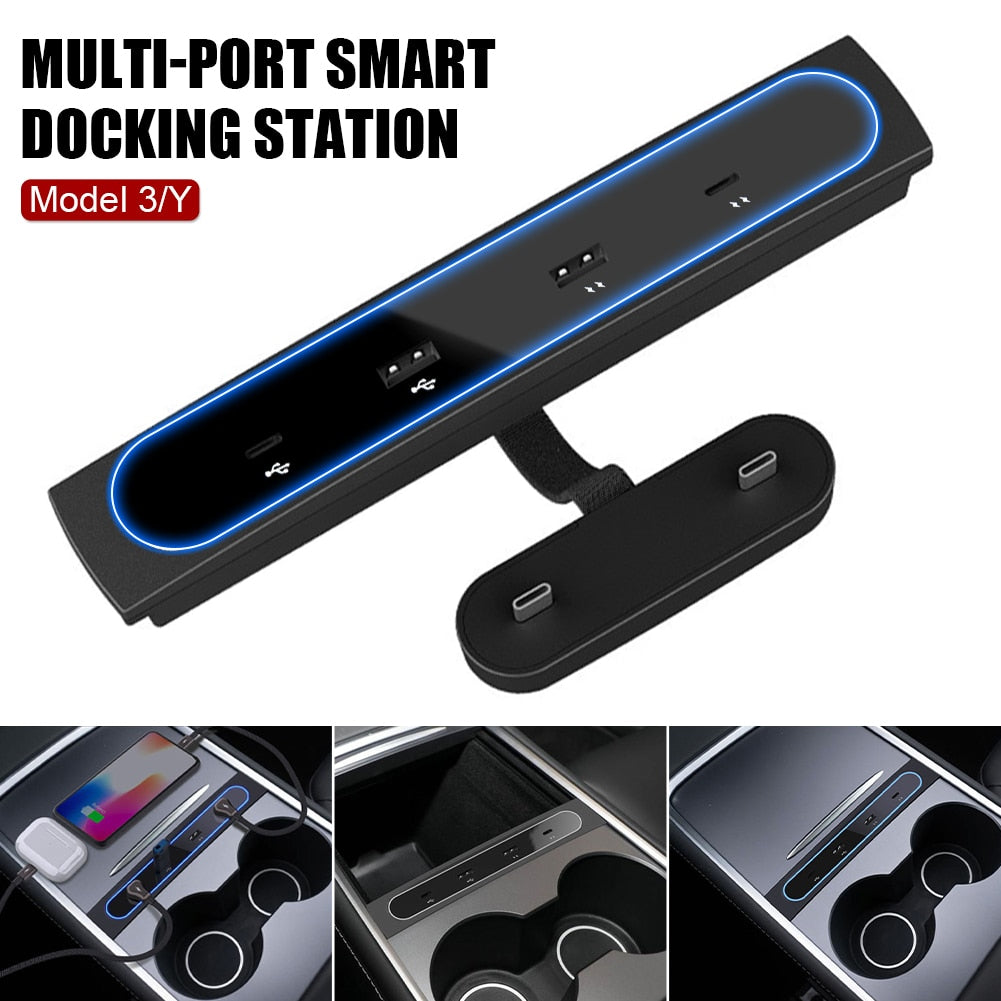 Model 3/Y Center Console USB Hub