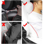 Velvet headrest for Tesla Model S/3/X/Y (2pcs)