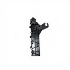Curved Black Rear Bumper Bracket for Tesla Model Y Juniper 2025+ (1932583-00-A 1932585-00-A)