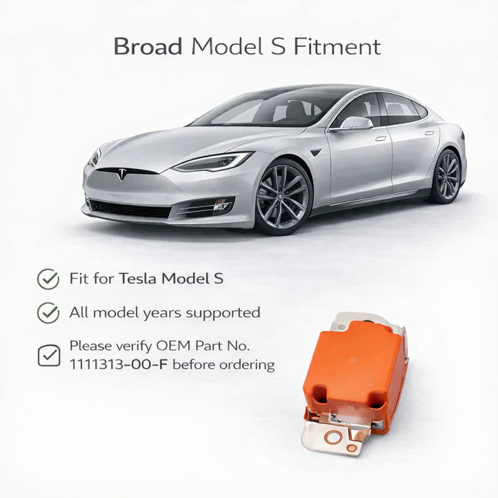 Used OEM HV Battery Pyrotechnic Disconnect for Tesla Model S | 1111313-00-F