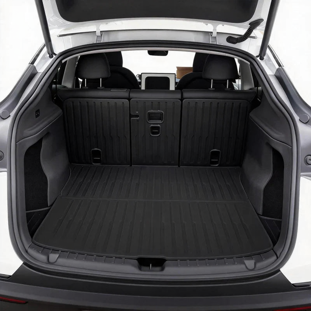 Custom TPE Rear Trunk Side Protection Covers for Tesla Model Y Juniper
