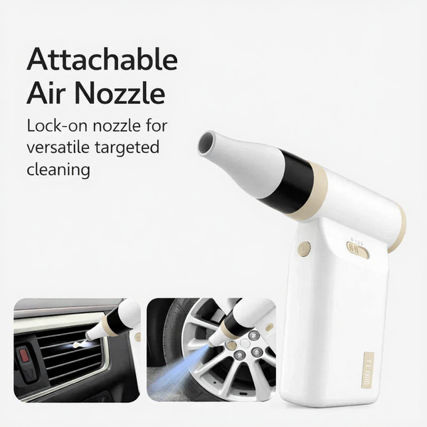 Tesla Portable Turbo Blower – Cordless Air Cleaner for Cars Keyboards & Hard-to-Reach Areas