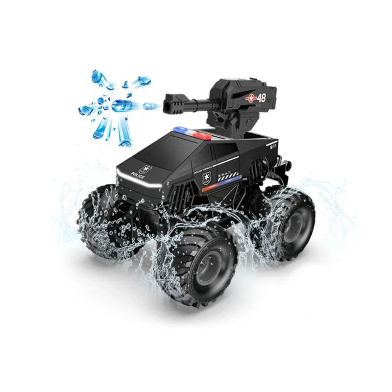 All-Terrain 1:20 Remote Control Truck with Amphibious Performance and 4WD Power