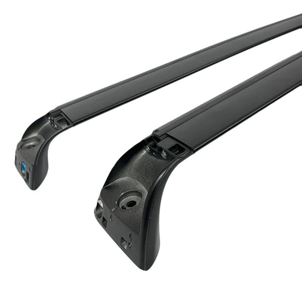 Lockable crossbar fits for Tesla Model 3/Y Roof Rack Carrier Rails (set of 2)