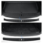 TPE Rear Trunk Door Sill Protector for Tesla Model X / S 2023-2025