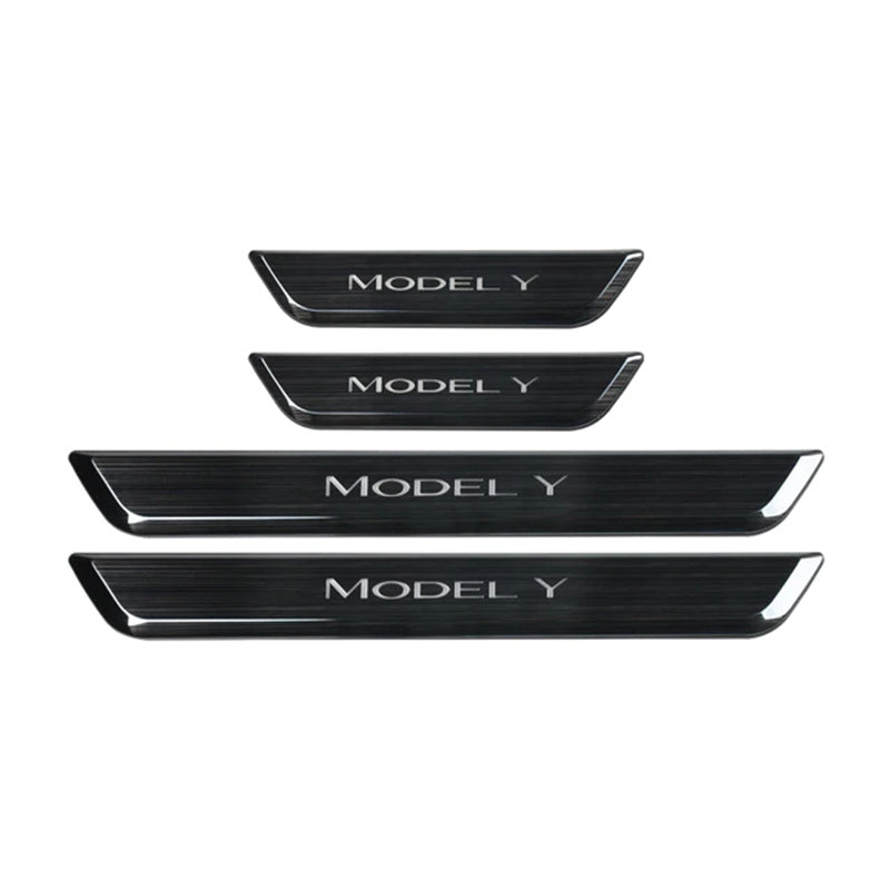 Tesla Model 3/Y LED illuminated Welcome Pedal Door Sill Protector