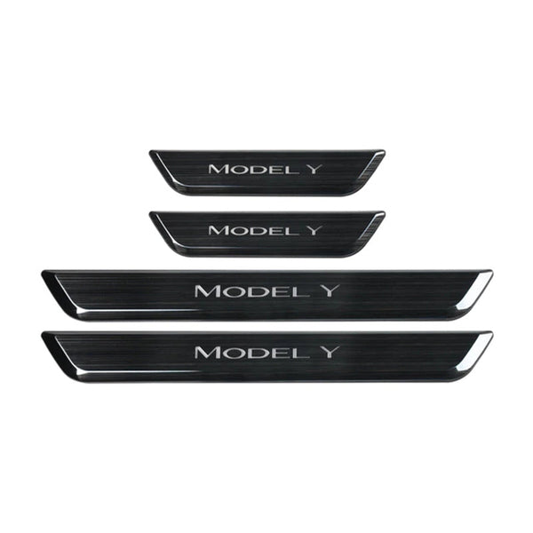 Tesla Model 3/Y LED illuminated Welcome Pedal Door Sill Protector