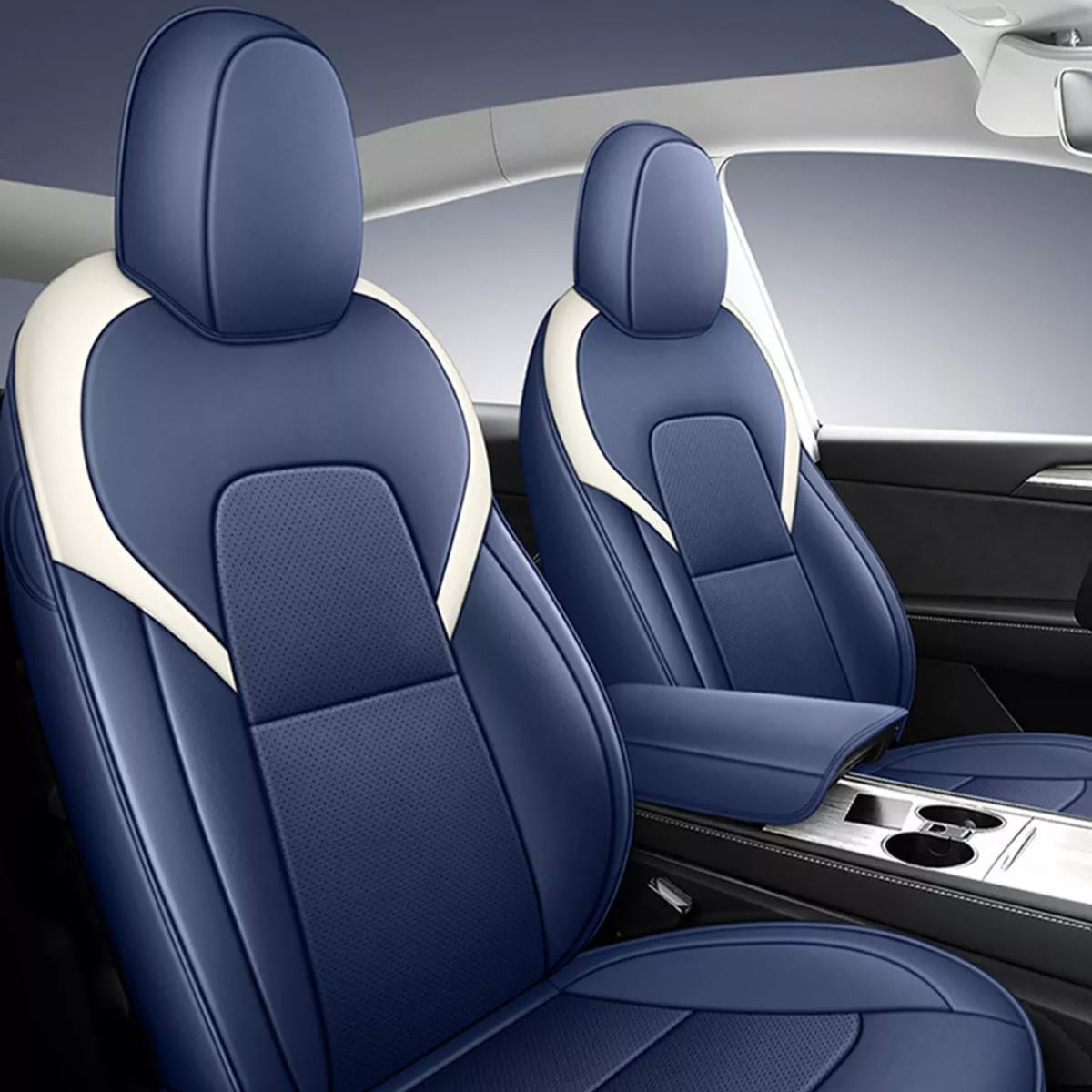 Luxury Comfort Premium Tesla Seat Covers For Tesla Model Y (2017-2024)