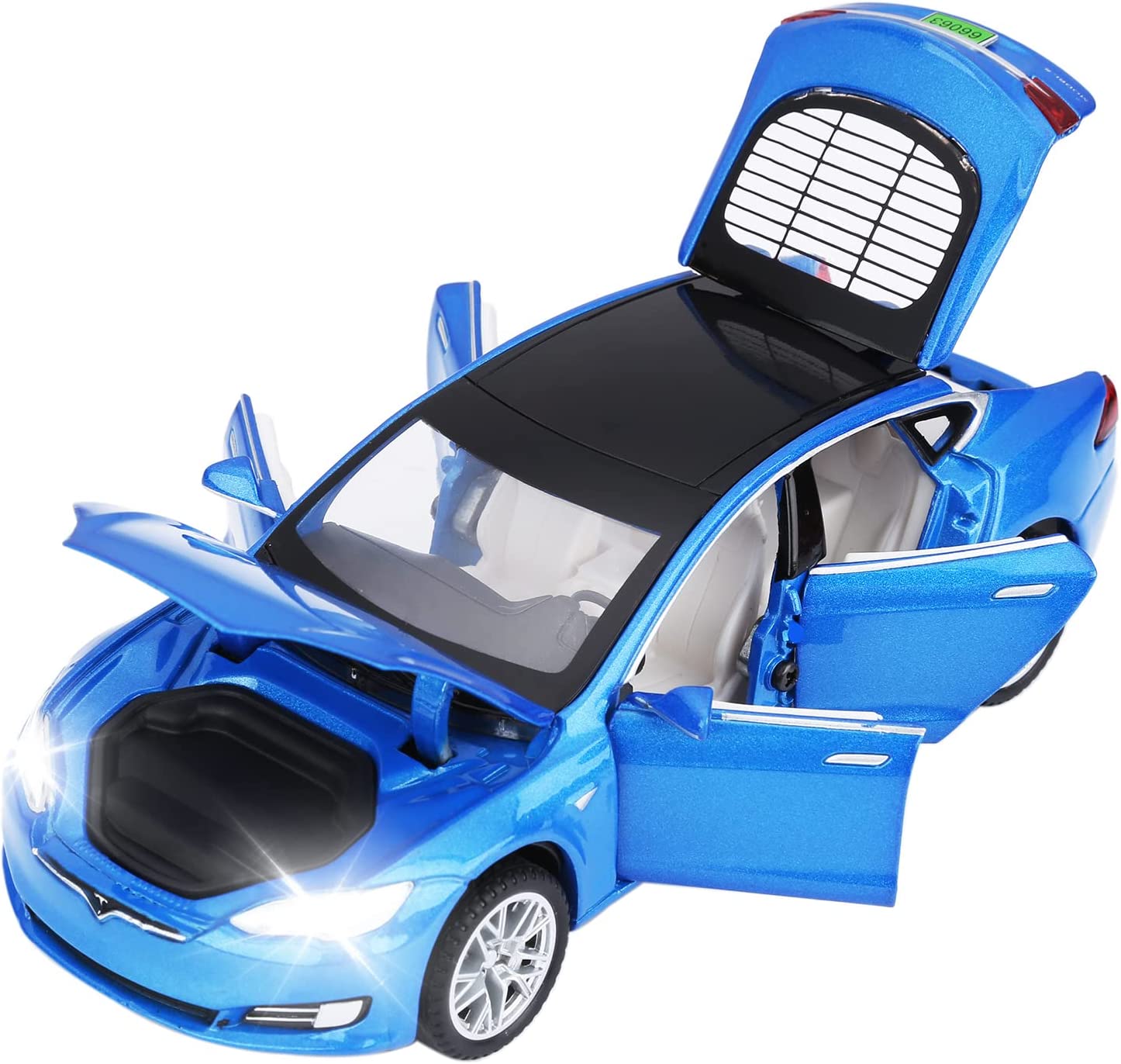 1:32 Tesla Model S Toy Car - Alloy Model Main image