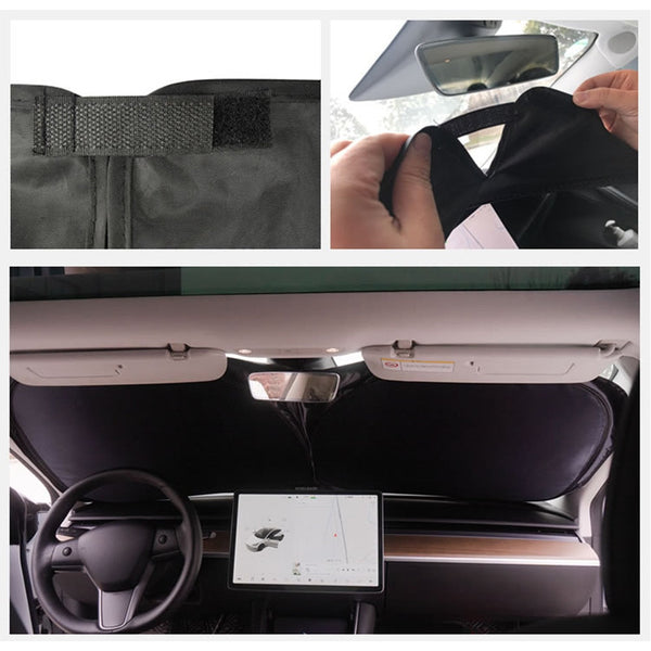 Sunshade for Tesla Model S/3/X/Y Windshield