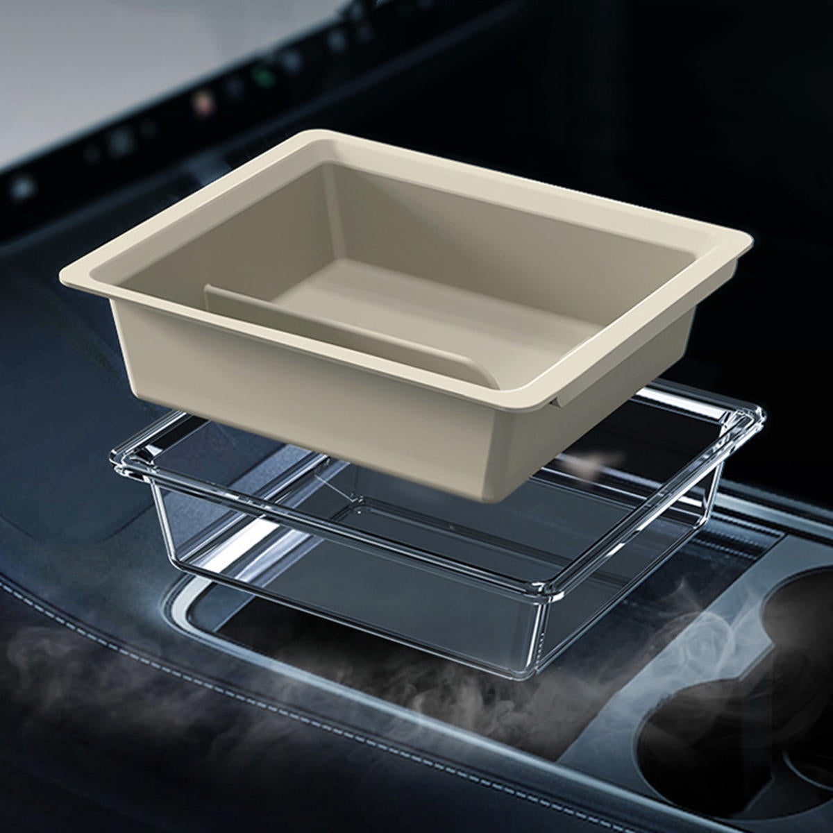 Silicone Storage Box for Tesla Model 3/Y Center Control Secondary image