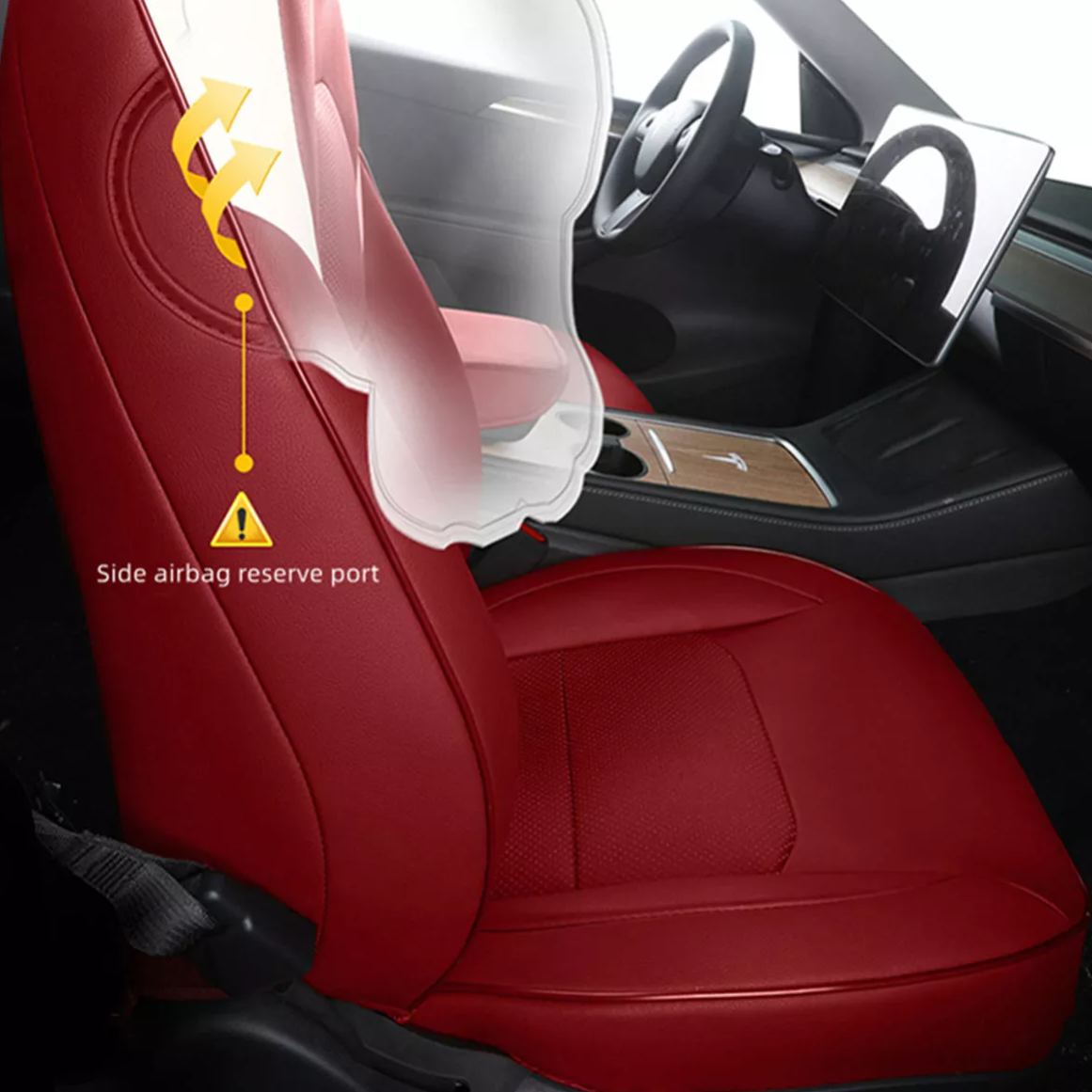 Luxury Comfort Premium Tesla Seat Covers For Tesla Model Y (2017-2024)