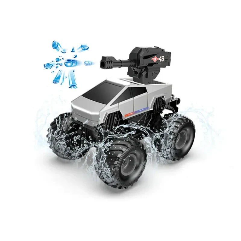 All-Terrain 1:20 Remote Control Truck with Amphibious Performance and 4WD Power