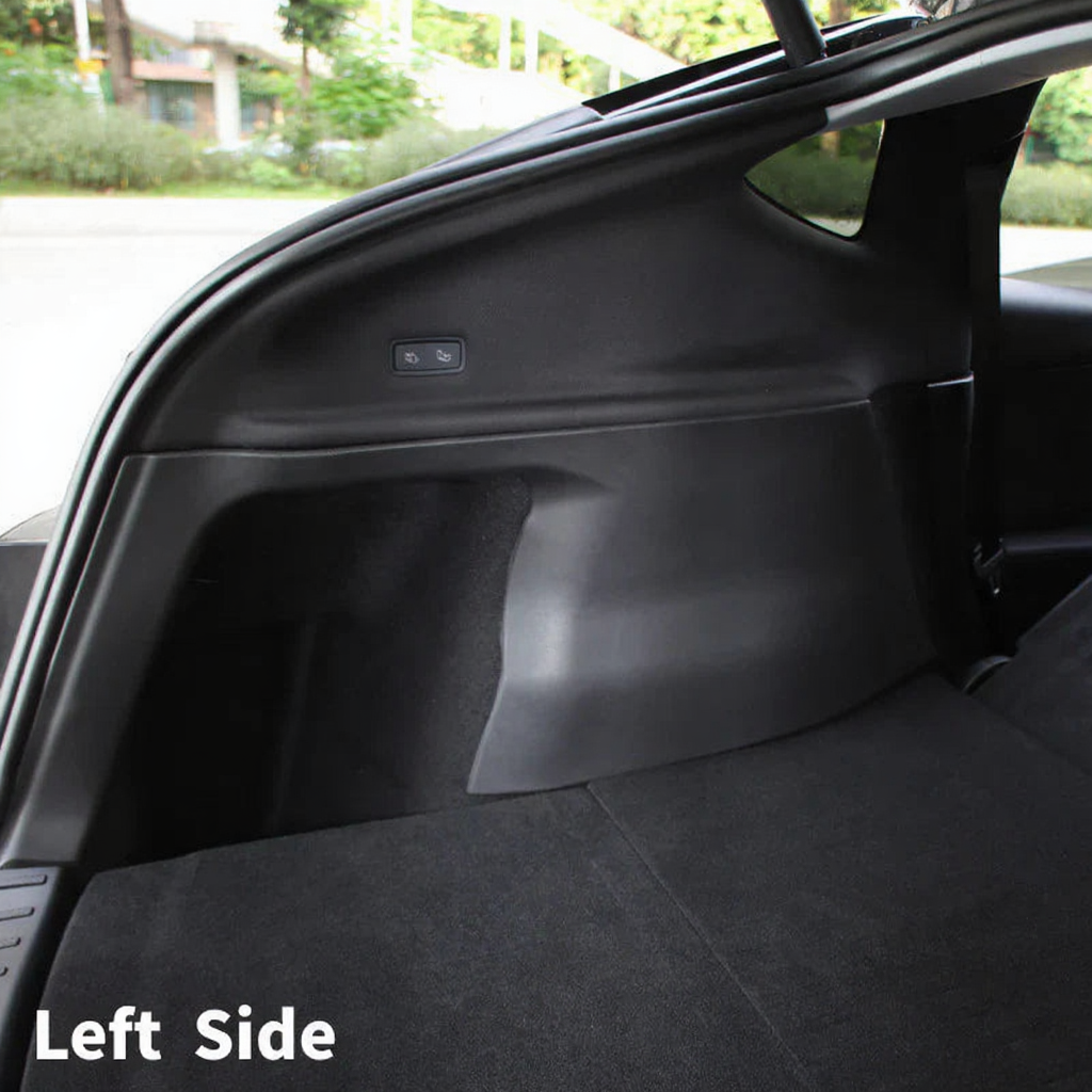 Custom TPE Rear Trunk Side Protection Covers for Tesla Model Y Juniper