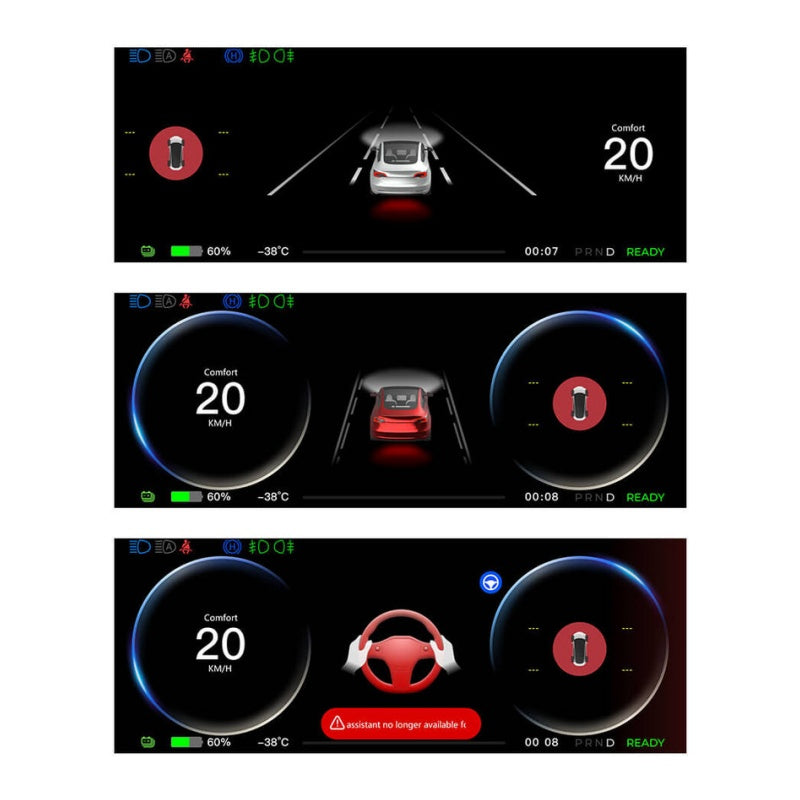 8.9-inch CarPlay Dashboard Screen for Tesla Model 3/Y