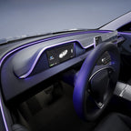 8.9-inch one-piece instrument screen with ambient lighting for the Tesla Model 3 Highland/Model Y Juniper