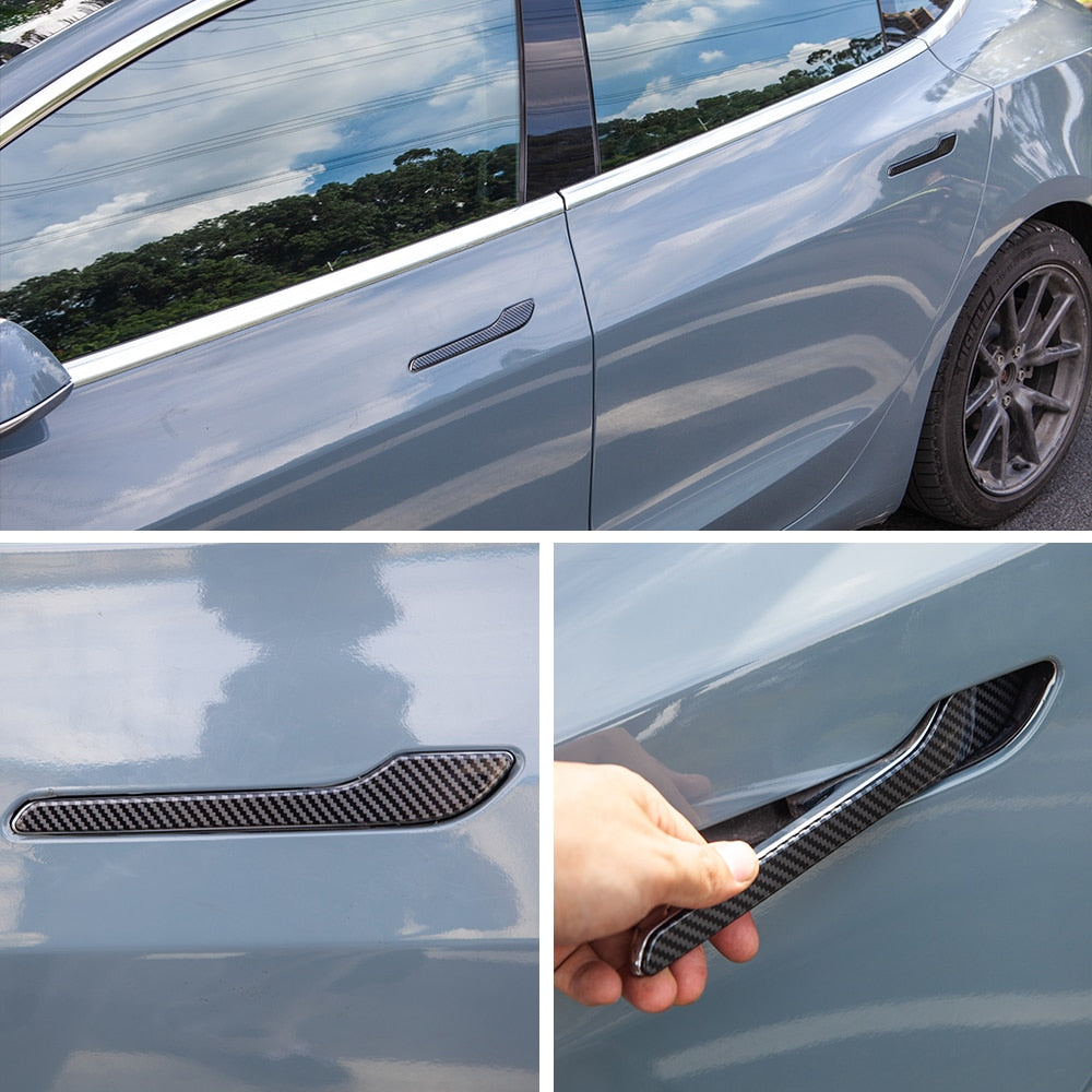 Door Handle Decorative Cover for Tesla Model 3/Y Main image