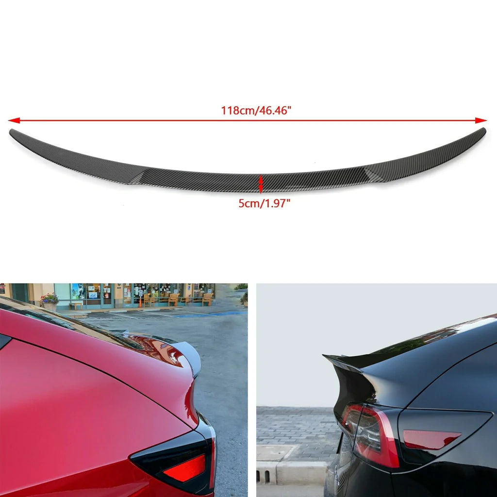 2Pcs Model Y Performance Spoiler ABS Plastic