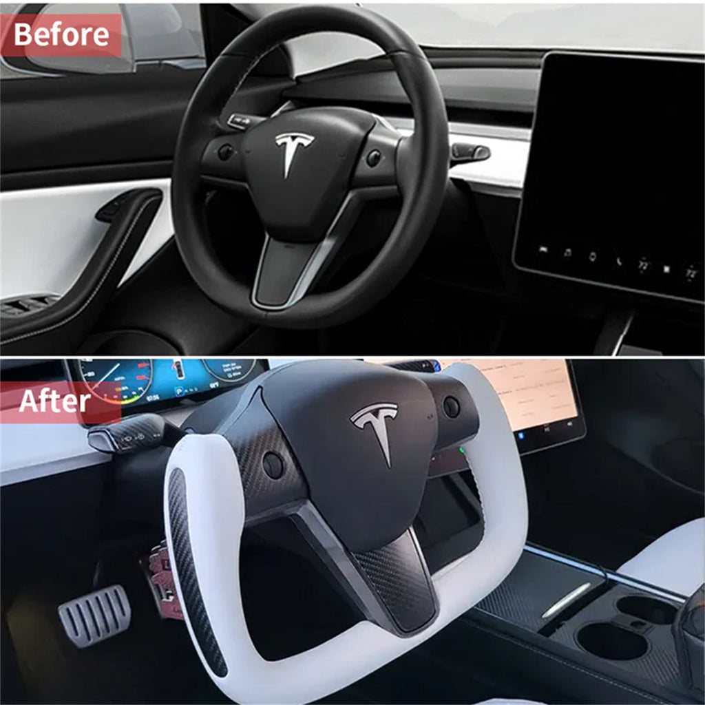 Yoke Steering Wheel for Tesla Model 3 / Y (2017-2024)