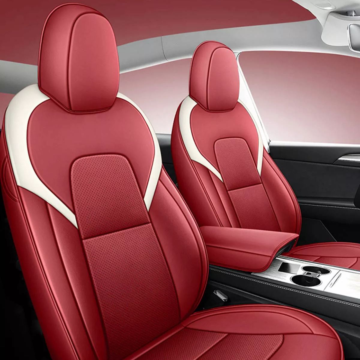 Luxury Comfort Premium Tesla Seat Covers For Tesla Model Y (2017-2024)