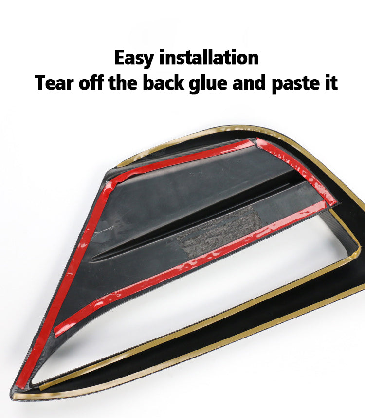 Fog Light Spoiler Trim Guard for the Tesla Model Y (2017-2024）