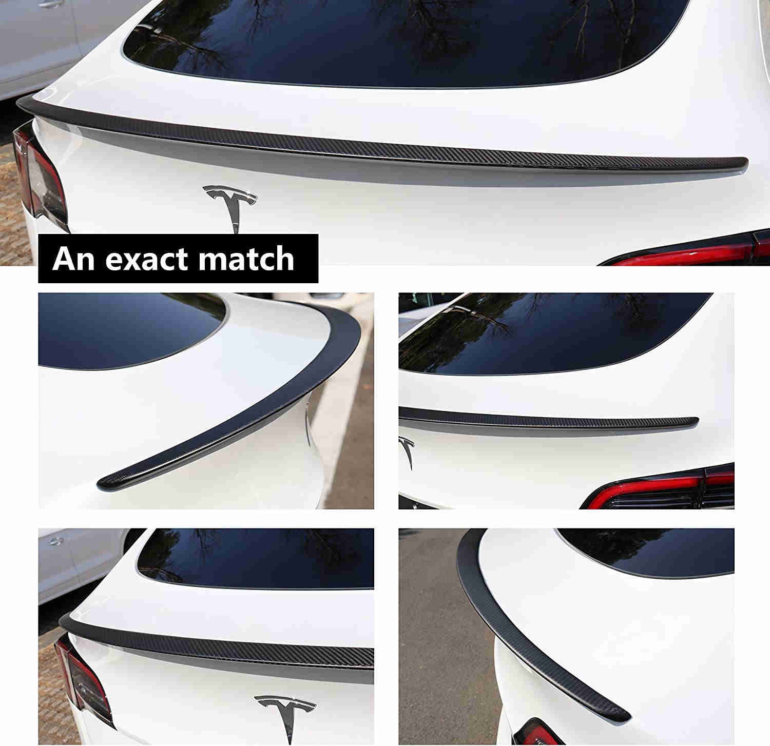 Tesla Model 3/Y Carbon Fiber Spoiler - Real Molded Carbon Fiber