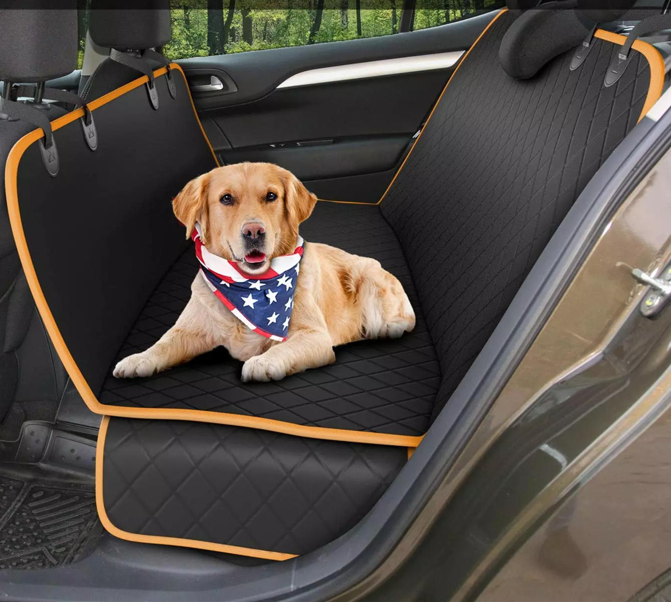 Backseat Dog Cover for Tesla Model 3/S/X/Y Secondary image