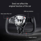 Yoke carbon steering wheel for Tesla Model 3/Y