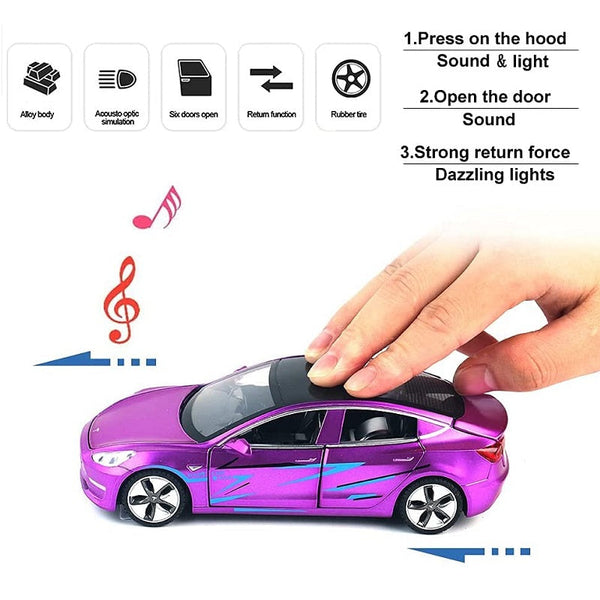 1:32 Tesla Diecast Model 3