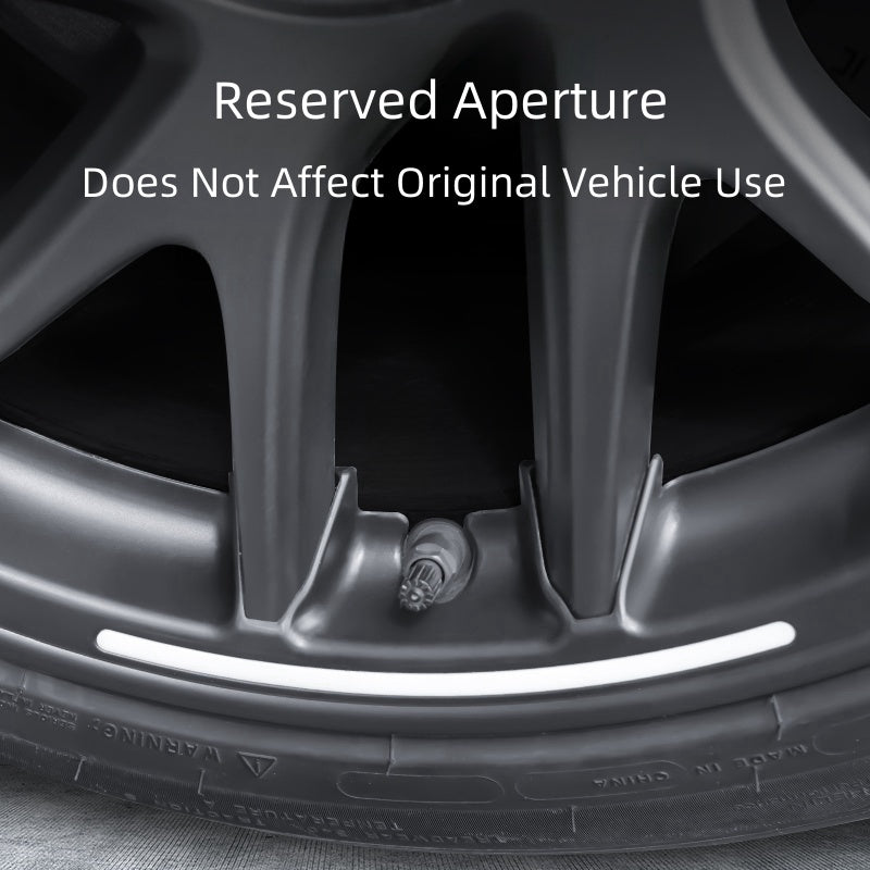 4Pcs Tesla Model 3 Highland 18-inch Reflective Rim Protector