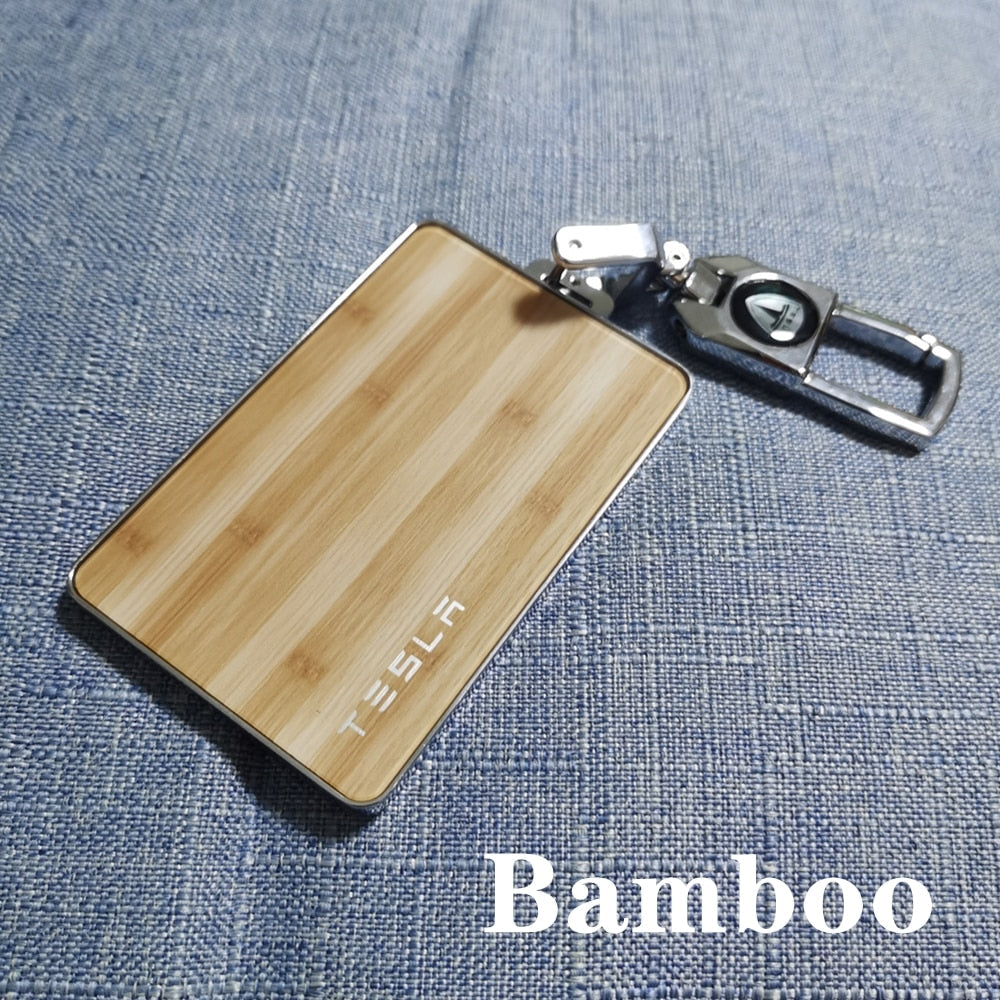 Key holder made of zinc alloy for Tesla models S/3/X/Y