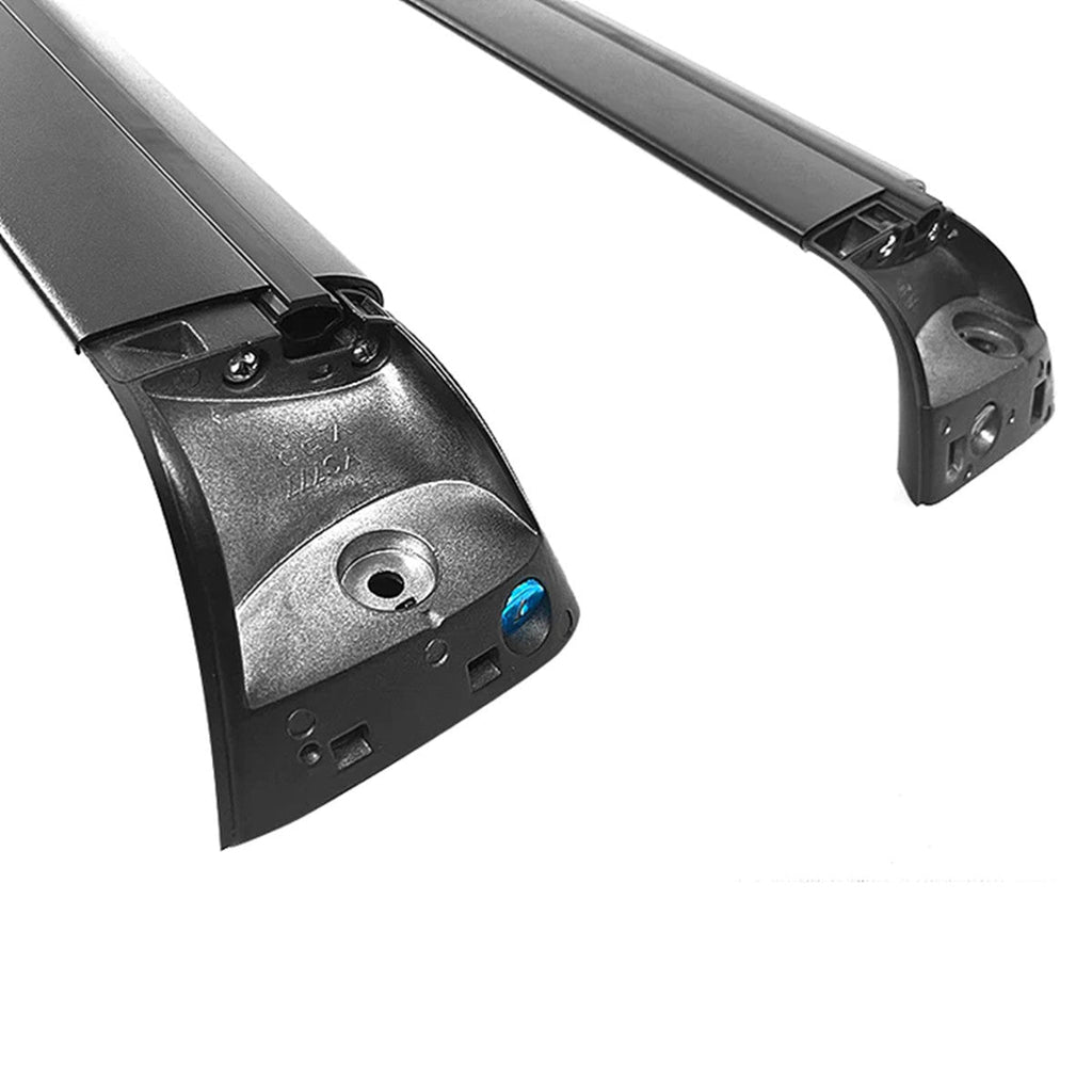 Lockable crossbar fits for Tesla Model 3/Y Roof Rack Carrier Rails (set of 2)