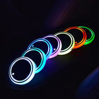 7 Colors LED Car Cup Holder for Tesla Model S/3/X/Y (2 Pcs)