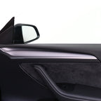Carbon Fiber Interior Door Panel Cover Trim Fit For Tesla Model 3/Y （2021-2023）