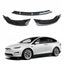 ABS Front Bumper Lip Spoiler for Tesla Model X （2022-2025）