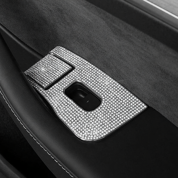 Tesla Model 3/Y Window Switch Button Diamond Patch（2017-2023）