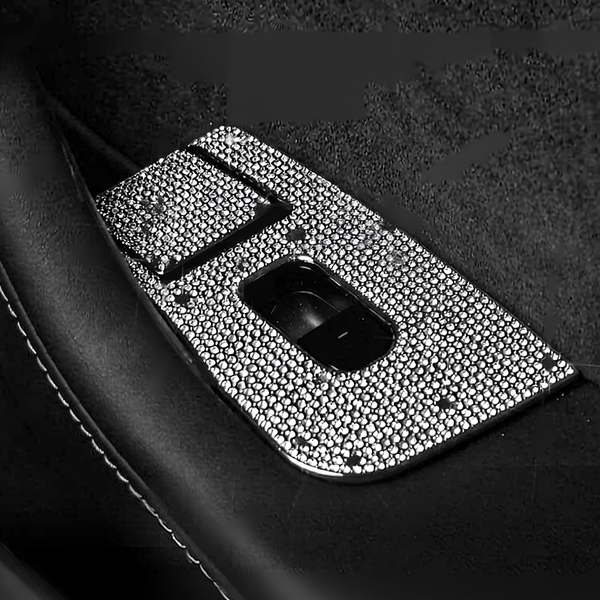 Tesla Model 3/Y Window Switch Button Diamond Patch（2017-2023）