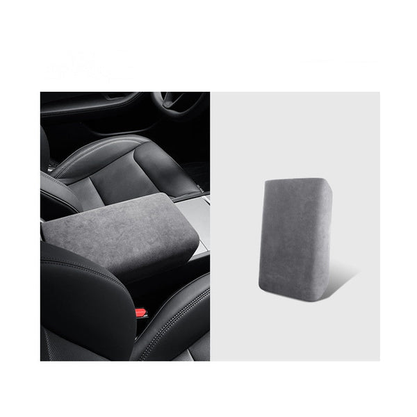 Alcantara Armrest Cover for Tesla Model 3 Highland/Model Y Juniper