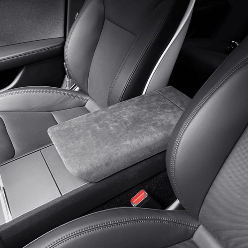 Alcantara Armrest Cover for Tesla Model 3 Highland/Model Y Juniper Secondary image