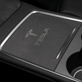 Alcantara Center Console Sliding Panel Sticker for Tesla Model 3/Y