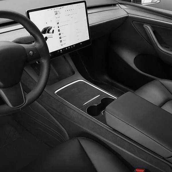 Alcantara Console Side Panel Protector for Tesla Model 3/Y