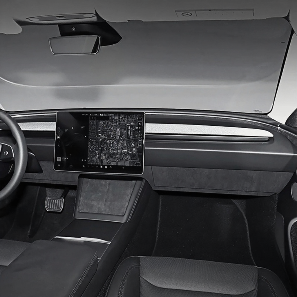 Alcantara Dash Cover for Tesla Model 3 Highland 2024+