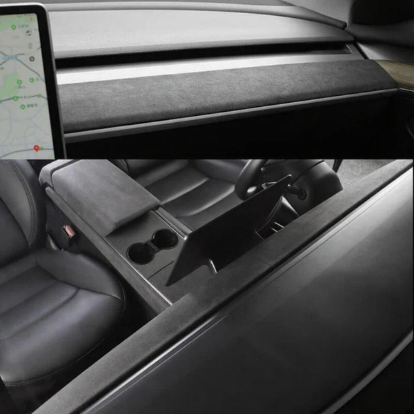 Alcantara Dashboard Cover for Tesla Model 3/Y（2017-2024）