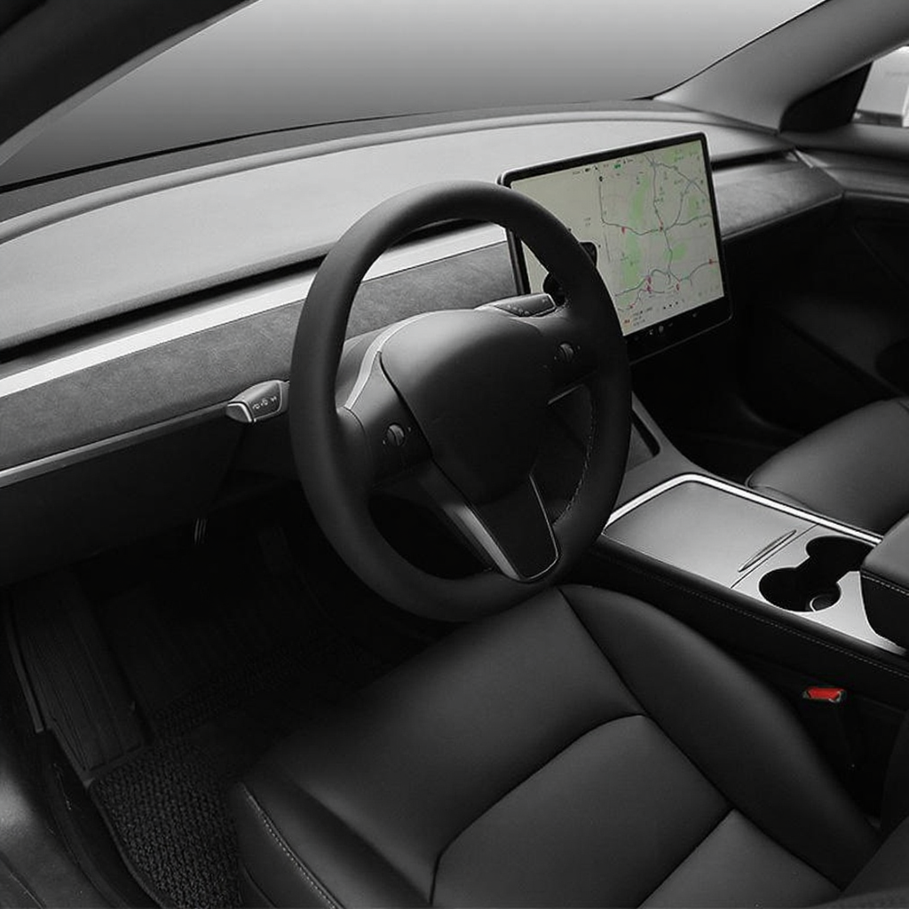 Alcantara Dashboard Cover for Tesla Model 3/Y（2017-2024）