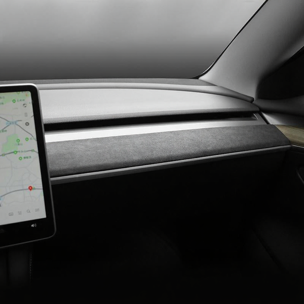 Alcantara Dashboard Cover for Tesla Model 3/Y（2017-2024）